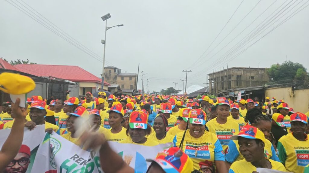Bende Constituents Rally Behind Benjamin Kalu, March Across 13 Wards in ‘Yellow Movement’ 5 Bende Constituents Rally Behind Benjamin Kalu, March Across 13 Wards in ‘Yellow Movement’