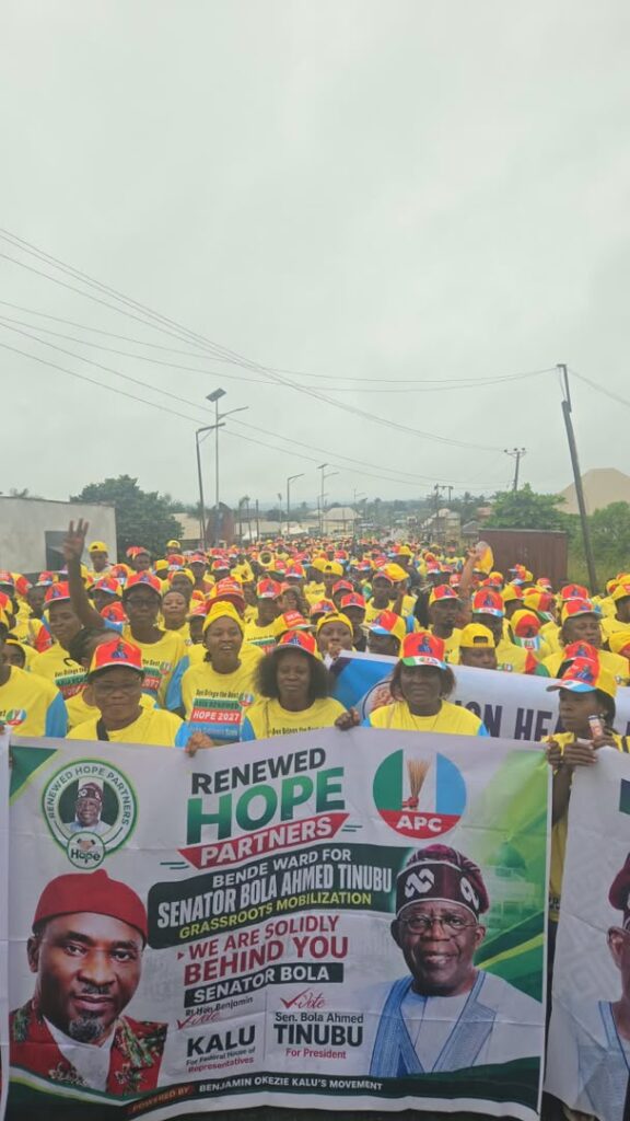 Bende Constituents Rally Behind Benjamin Kalu, March Across 13 Wards in ‘Yellow Movement’ 3 Bende Constituents Rally Behind Benjamin Kalu, March Across 13 Wards in ‘Yellow Movement’
