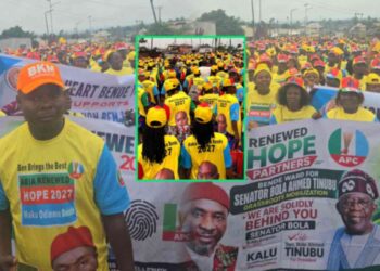 Bende Constituents Rally Behind Benjamin Kalu, March Across 13 Wards in ‘Yellow Movement’