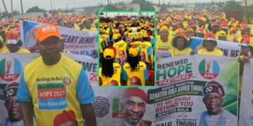 Bende Constituents Rally Behind Benjamin Kalu, March Across 13 Wards in ‘Yellow Movement’ 11 Bende Constituents Rally Behind Benjamin Kalu, March Across 13 Wards in ‘Yellow Movement’