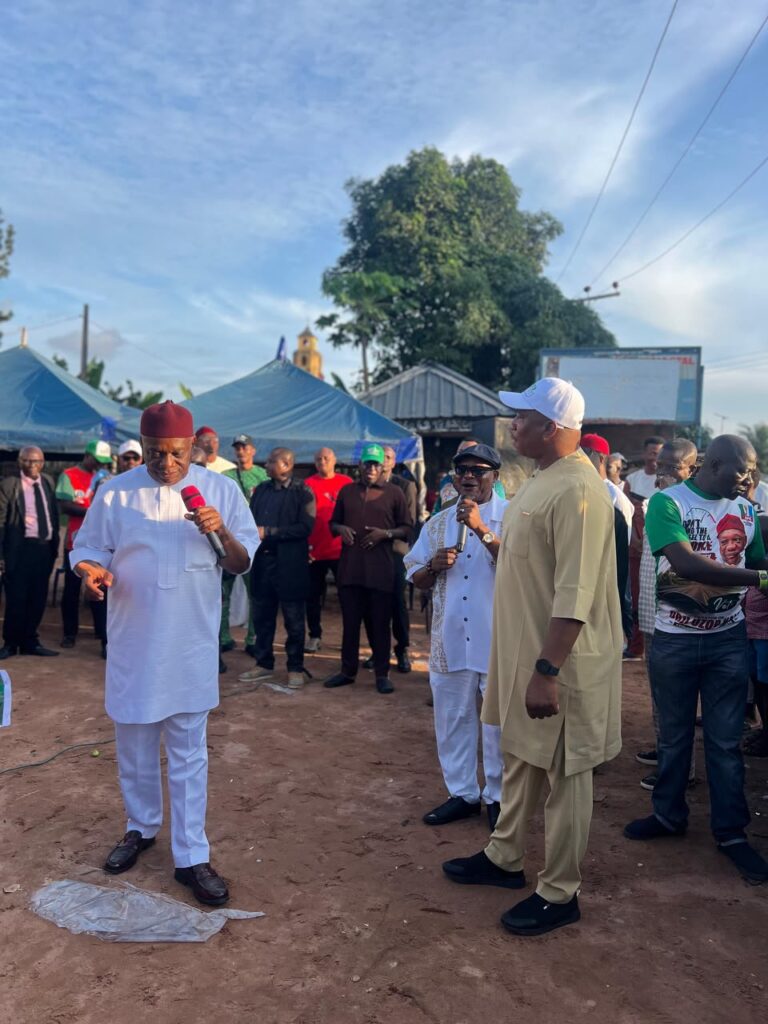 Umunneochi Ward Tour: Community Leaders, APC Candidate Back Orji Kalu’s Re-election, Call for Bloc Votes