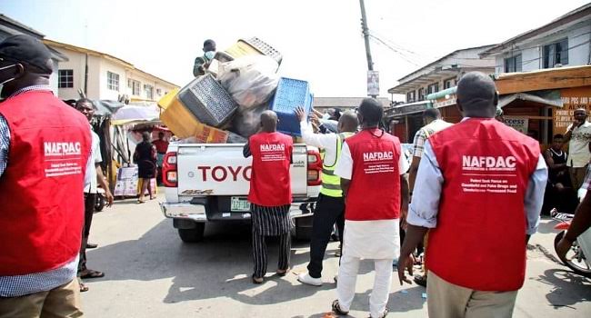 NAFDAC Seizes Counterfeit Alcoholic Beverage Packaging Materials Worth ₦200m in Aba