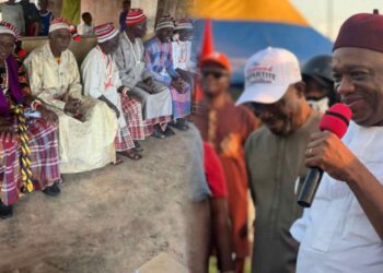 Sen. Kalu Takes Ward-to-Ward Tour to Ohafia, Meets Traditional Rulers, Constituents