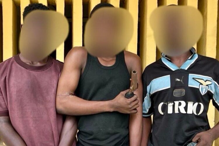 Aba: Police Arrest Three Suspected Armed Robbers, Recover Locally Made Pistol