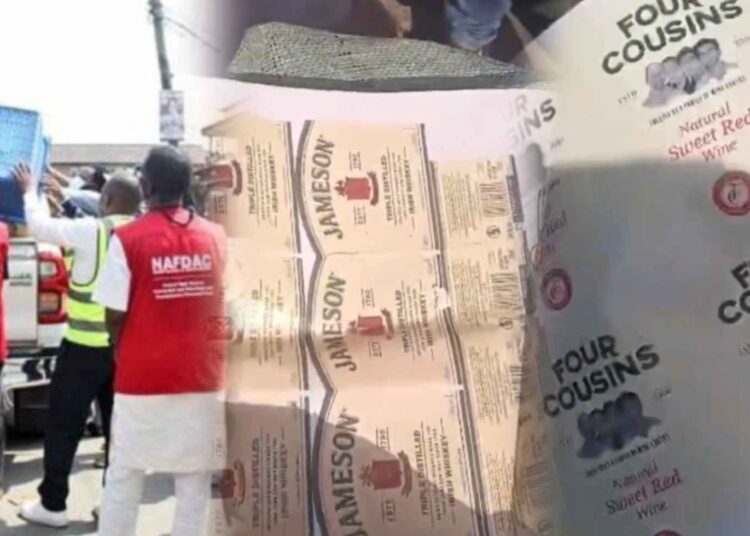 NAFDAC Seizes Counterfeit Alcoholic Beverage Packaging Materials Worth ₦200m in Aba