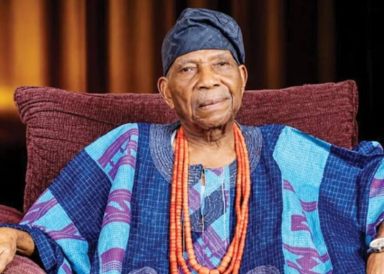 Senator Kalu Commiserates with Family of Late Afenifere Leader, Pa Reuben Fasoranti