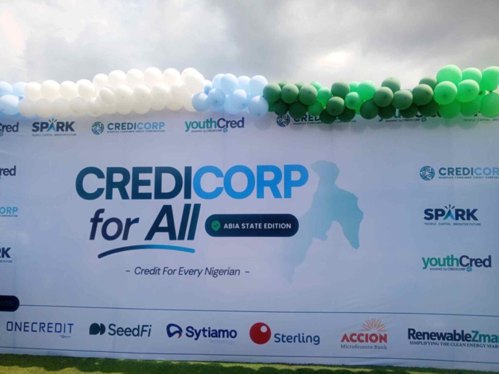 CREDICORP Showcases Consumer Credit for Over 1,000 Abians, Pilots New USSD Product in Aba